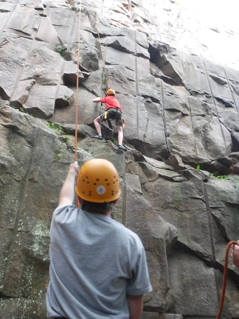 MInnesota Outdoor rock climbing instruction