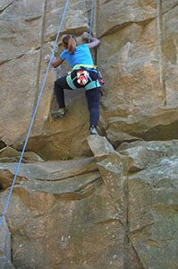 rock climbing instruction