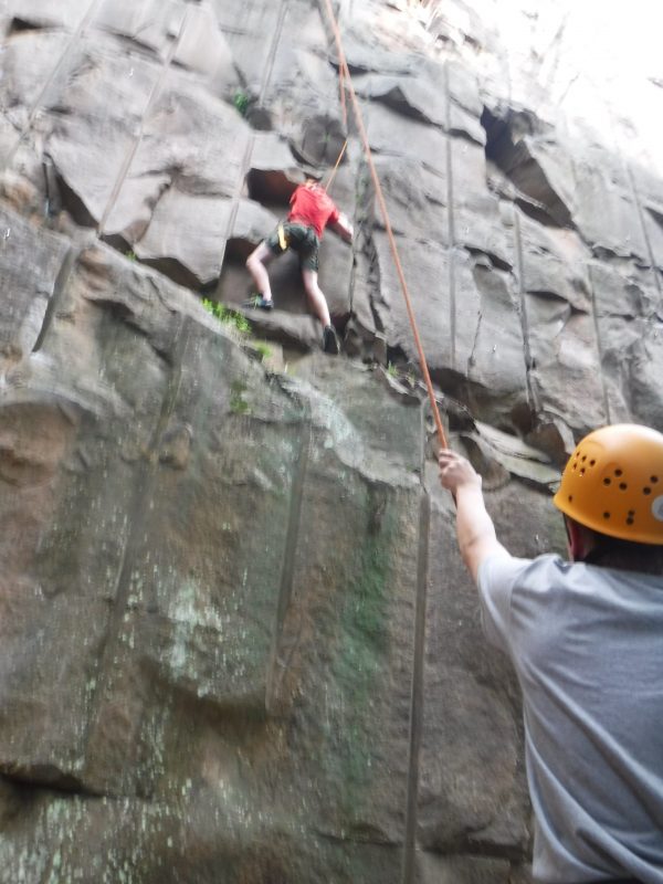 Minnesota rock climbing instruction
