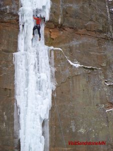 Minnesota ice climbing