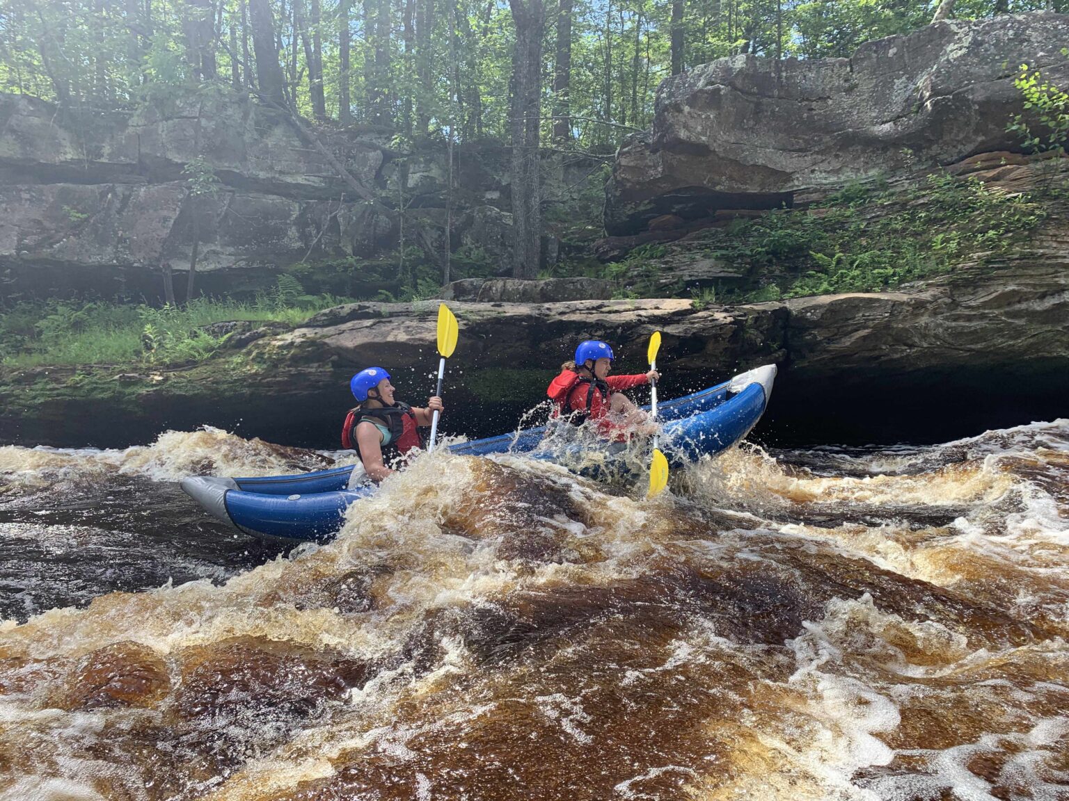 Summer Water Levels on the Kettle River Minnesota Whitewater Rafting
