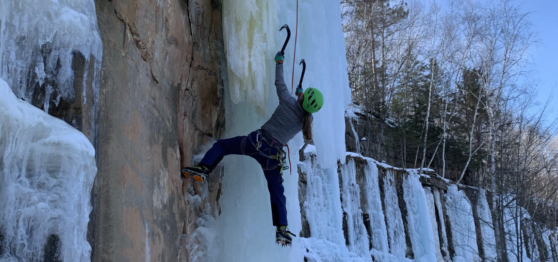 Minnesota Ice Climbing Instruction